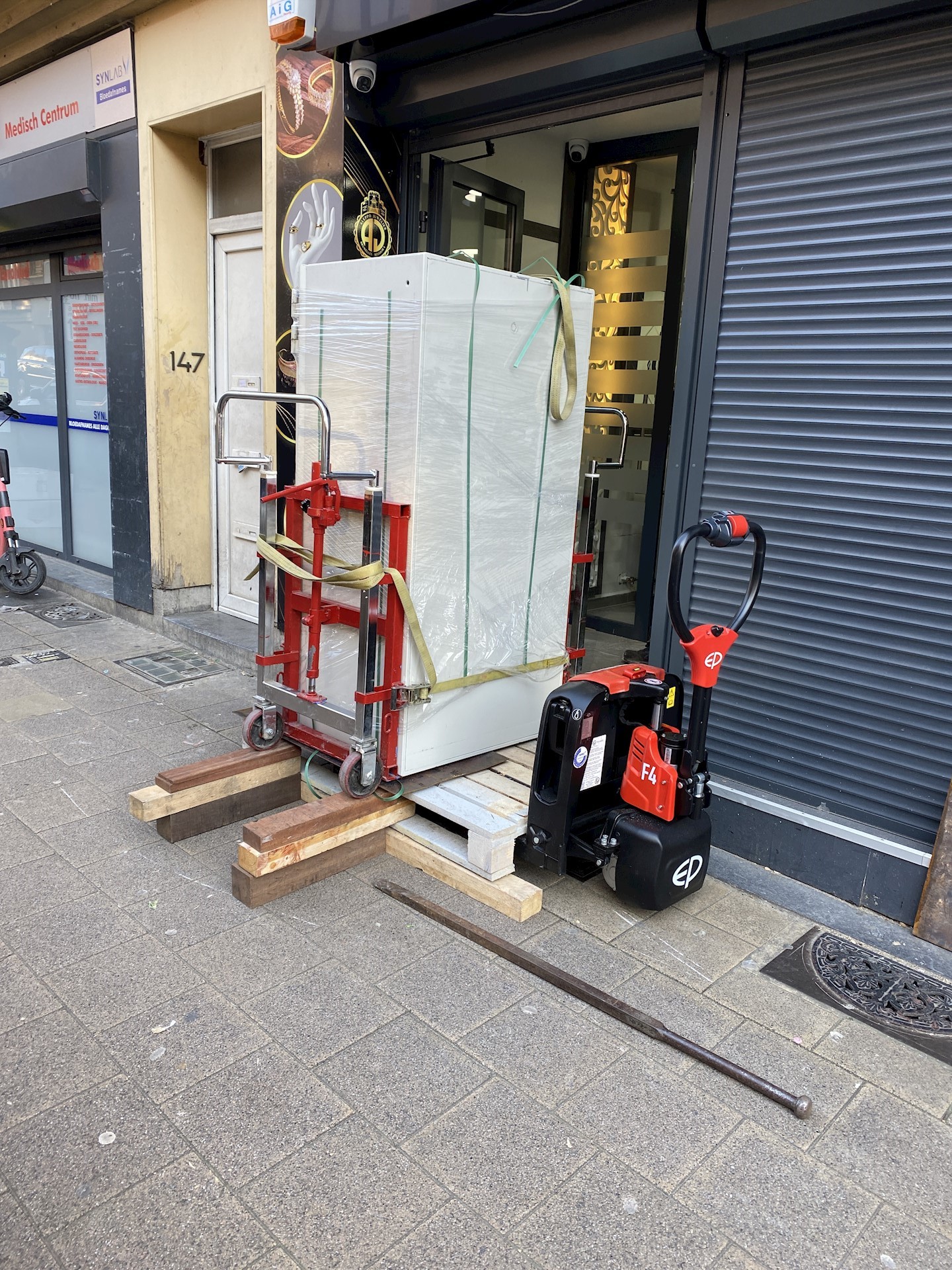 Zware winkel kluis