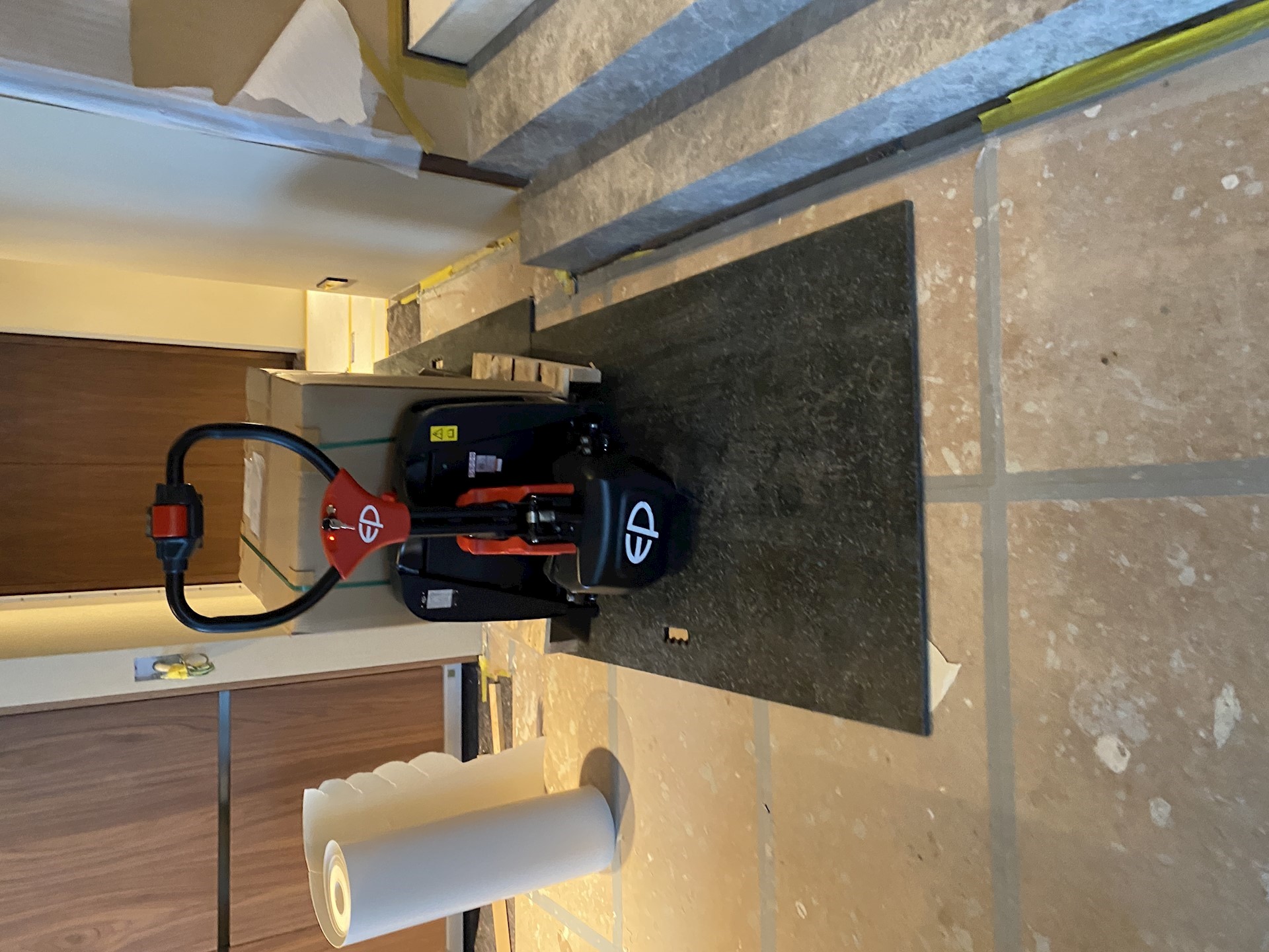 Zware kluis in woning